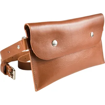 Outdoorové zavazadlo Kožedělník Dafné ledvinka - hnědá Dámská kožená ledvinka