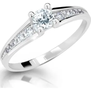 Prsten Cutie Diamonds Zásnubní prsten z bílého zlata s diamanty DZ6822-2956-10-X-2 49 mm + 2 měsíce na vrácení zboží