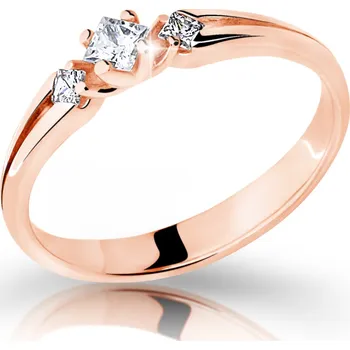 Prsten Cutie Jewellery Půvabný prsten z růžového zlata se zirkony Z6866–2105-10-X-4 63 mm + 2 měsíce na vrácení zboží