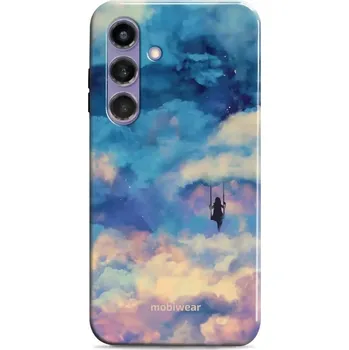 Pouzdro na mobilní telefon Odolný obal Mobiwear Elite Pro - Samsung Galaxy S24 Plus - ER09E Dívka na houpačce v oblacích - VÝPRODEJ (Odolné pouzdro, obal kryt Mobiwear Elite Pro - maximální ochrana mobilu, zesílené hrany, přesné výřezy, pohodlné držení, odolná grafika, kvalitní)