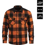 Horsefeathers Prom technická košile Burnt Orange velikost XL