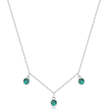 Módní doplněk S'Agapõ Něžný náhrdelník se zirkony Dazzly SDZ144 + 2 měsíce na vrácení zboží