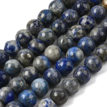 Dětské navlékací korálky Lapis lazuli 7,8 mm (návlek 46 - 48 korálků)