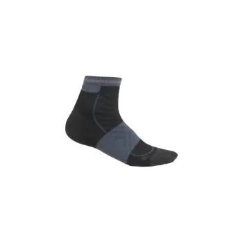 Dámské termo ponožky Icebreaker Wmns Merino Run+ Ultralight Mini, Black/Graphite