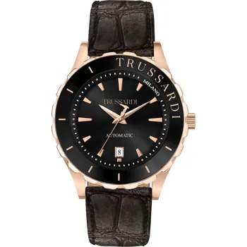 Módní doplněk Trussardi Milano T-Logo Automatic R2421143001 + 2 měsíce na vrácení zboží