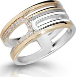 Modesi Originální stříbrný prsten M11076 54 mm + 2 měsíce na vrácení zboží