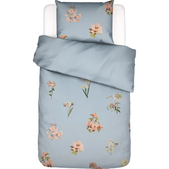 Povlečení Essenza, Povlečení Annebella s povlakem na polštář 80 x 80 cm zapínání na zip 155 x 220 cm sytě modré - Formadore