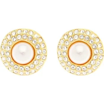 Šperk Oliver Weber Pozlacené náušnice s perlou Velena Lumiere 23240G + 2 měsíce na vrácení zboží