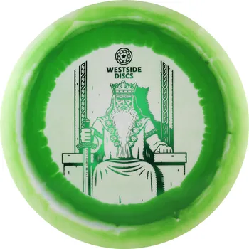 Westside Discs KING Tournament Ring Barva: Bílo-zelená, Váha: 173 g