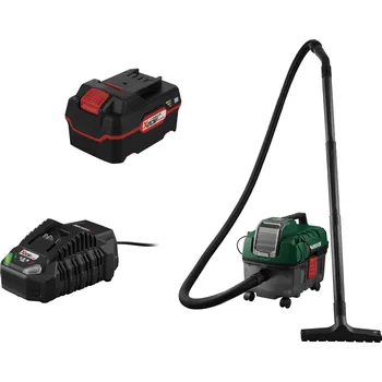 Průmyslový vysavač PARKSIDE® Aku vysavač na mokré a suché vysávání PAWD 20-Li A1, 4 Ah