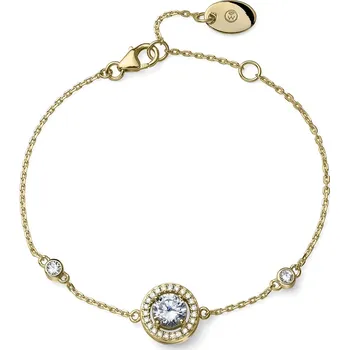 Šperk Oliver Weber Oslnivý pozlacený náramek s kubickými zirkony Sunshine 63525G + 2 měsíce na vrácení zboží