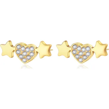 Módní doplněk S'Agapõ Půvabné podélné náušnice Aurora SAR31 + 2 měsíce na vrácení zboží