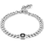 S'Agapõ Pánský ocelový náramek Kompasová růžice Castle SCA12 + 2 měsíce na vrácení zboží