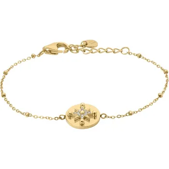 Náramek Pierre Lannier Slušivý pozlacený náramek s krystaly Persea BJ21A1201 + 2 měsíce na vrácení zboží