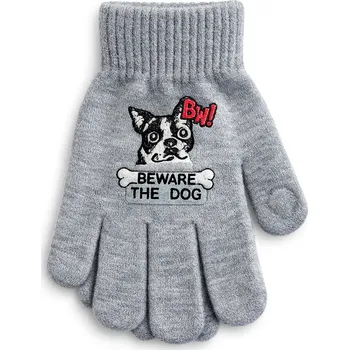 Rukavice xcena Rukavice dětské s pejskem Velikost: uni