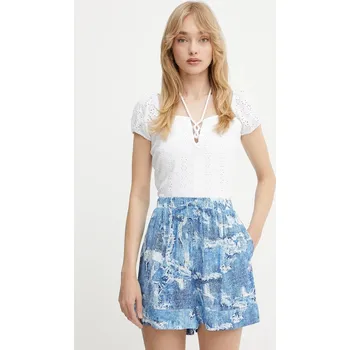 Dámské oblečení Halenka Guess ELIANE W5GP13.KCVA1 bílá 00X, vel. XL