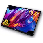 Verbatim PMT-15-4K přenosný dotykový monitor 15" Černá