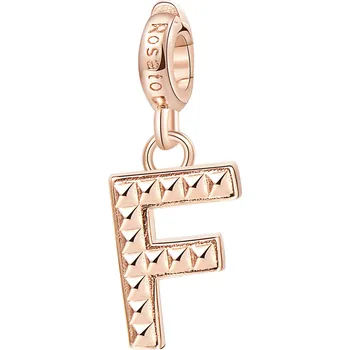 Náramek Rosato Bronzový přívěsek písmeno "F" Storie RZ084 + 2 měsíce na vrácení zboží