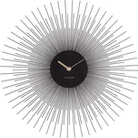 Karlsson Nástěnné hodiny KA5817BK + 2 měsíce na vrácení zboží