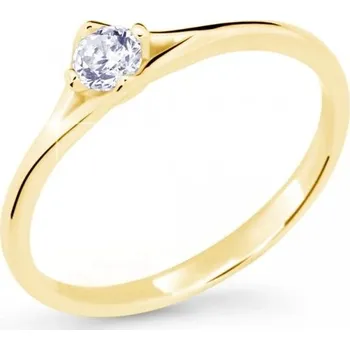 Prsten Cutie Jewellery Jemný prsten ze žlutého zlata Z6721-2957-10-X-1 54 mm + 2 měsíce na vrácení zboží