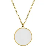 Pierre Lannier Elegantní pozlacený náhrdelník Symphony BJ04A0211 + 2 měsíce na vrácení zboží