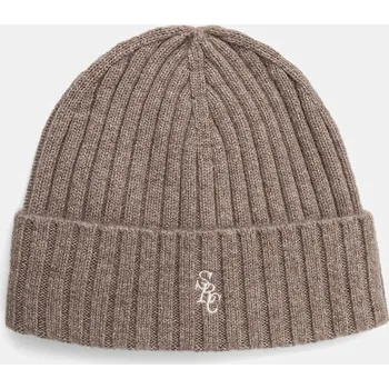 Čepice Vlněná čepice Sporty & Rich SRC Cashmere, ONE SIZE, béžová, 80X