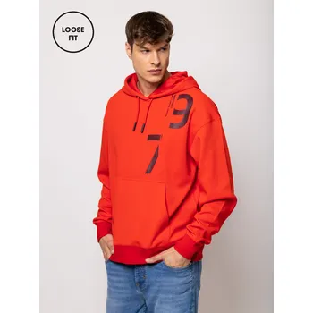 Pánská mikina SELVA orange XXL