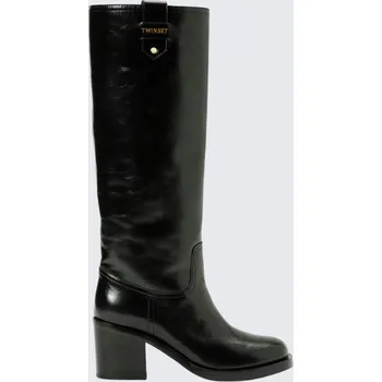 Dámské kozačky Dámské kozačky TWINSET 252TCP080 černé Velikost: 37