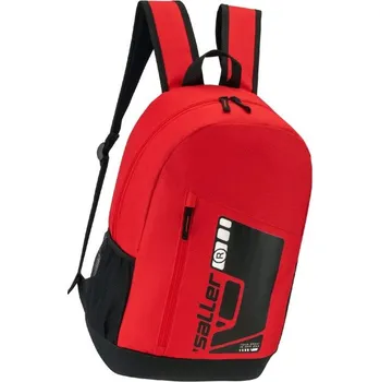 Sportovní batoh Saller SQUAD50 Batoh BARVA: 170 červená-černá-bílá Praktický sportovní batoh s chytrou organizací