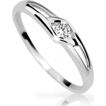 Prsten Cutie Diamonds Dokonalý prsten z bílého zlata s diamantem DZ6814-1633-10-X-2 63 mm + 2 měsíce na vrácení zboží