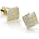 Cutie Diamonds Půvabné náušnice ze žlutého zlata s diamanty DZ6420-2096-30-00-X-1 + 2 měsíce na vrácení zboží