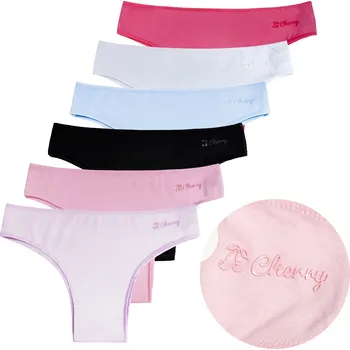 Kalhotky FANNIFEN Dámská brazilky CHERRY YW4244 3 ks Barva: Mix, Velikost: XL