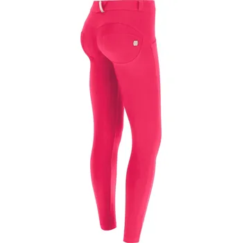 Dámské kalhoty Freddy WR.UP kalhoty v růžové barvě, organická bavlna, normální pas, 7/8 délka nohavic, skinny střih Vybraná velikost: S