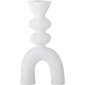 Bloomingville, Svícen na klasickou svíčku Syra 21 cm bílý - Formadore