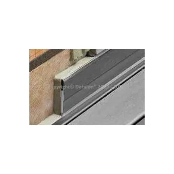 Stavební materiál SHOWERPROFILE-RA 2-dílný profil H=23-35mm, Ušlech. ocel V4A...