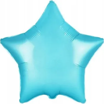 Balónek Fóliový balónek hvězda modrá 45 cm