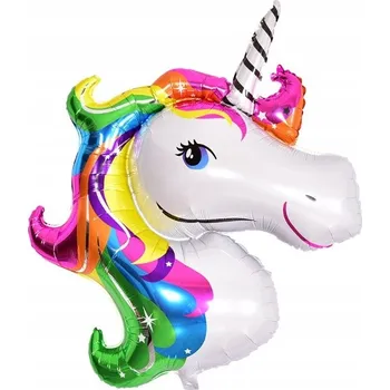 Balónek Fóliový balónek Jednorožec k 1. narozeninám, 112 cm