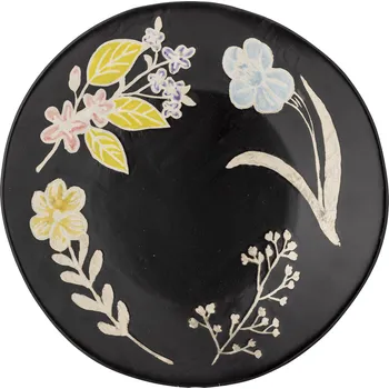 Talíř Bloomingville, Servírovací talíř Amberly černý - Formadore