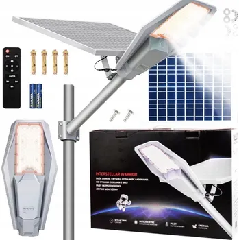 Venkovní osvětlení Solární Lampa Vogler 1200W, solární napájení, senzor pohybu a soumraku