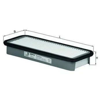 Vzduchový filtr Vzduchový filtr MAHLE LX 808