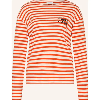 Dámské tričko Closed Dámské Tričko S Dlouhým Rukávem, režná / oranžová, 42