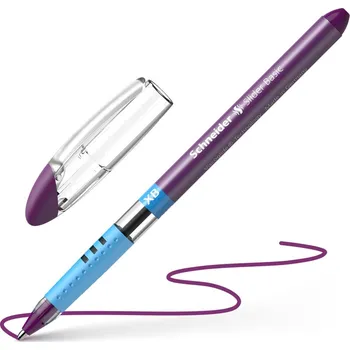 SCHNEIDER Kuličkové pero Schneider Slider Basic XB - fialová náplň 609194