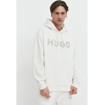 Dámská mikina Bavlněná mikina HUGO 50509975 béžová 01X, vel. L