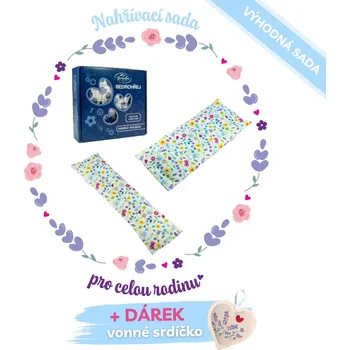 Kosmetická sada Nahřívací sada pro celou rodinu + DÁREK Rodinná sada - louka