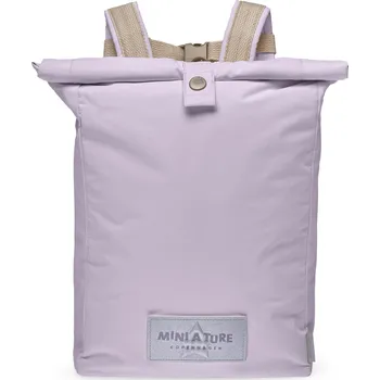 Dětský batoh MINI A TURE Nepromokavý dětský batůžek "Minimal Lilac"