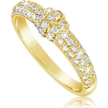Prsten Cutie Diamonds Dokonalý prsten ze žlutého zlata s diamanty DZ6831-3190-10-X-1 62 mm + 2 měsíce na vrácení zboží