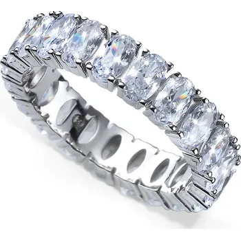 Šperk Oliver Weber Luxusní stříbrný prsten s krystaly Genuine Oval 63258 61 mm + 2 měsíce na vrácení zboží