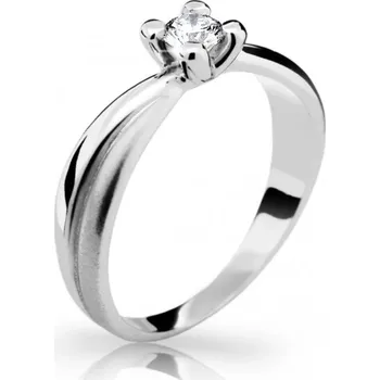 Prsten Cutie Jewellery Krásný prsten z bílého zlata se zirkonem Z6873-1861-10-X-2 52 mm + 2 měsíce na vrácení zboží