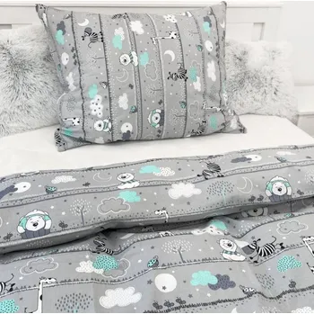 Povlečení Bavlněný povlak na polštář 70x90 - Safari II.jakost Zapínání: zip, Velikost polštáře: 70x90