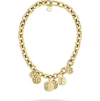 Šperk Tamaris Výrazný pozlacený náhrdelník Coins TJ-0437-N-50 + 2 měsíce na vrácení zboží